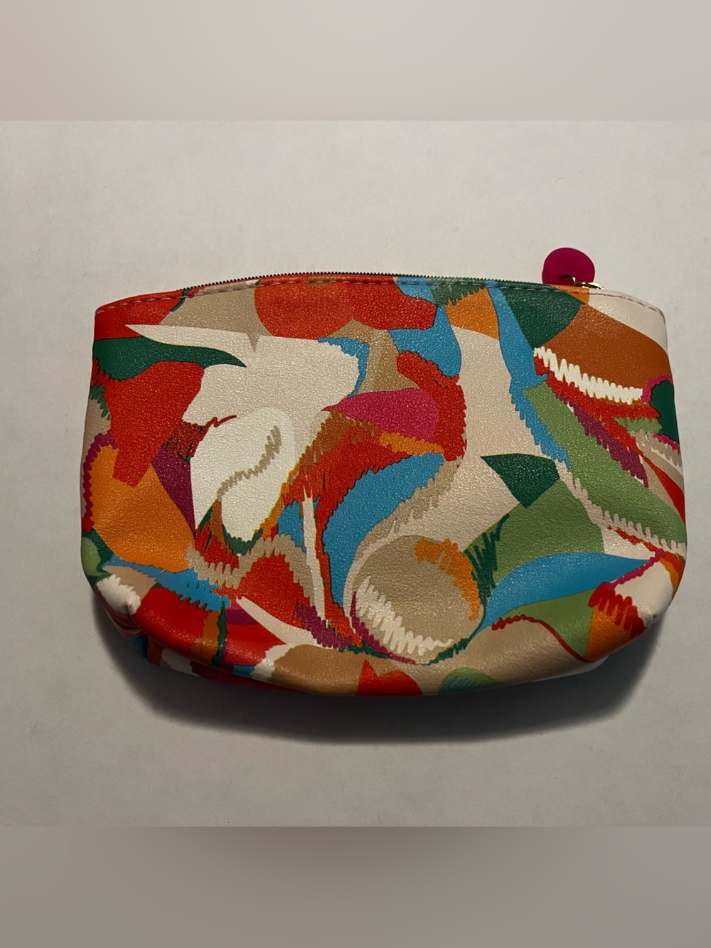 Colorful Abstract Print Ipsy Zip Pouch